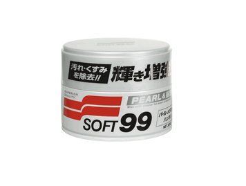 Віск м'який для білих авто SOFT99 Pearl & Metallic Soft Wax 350г SF-10024 фото