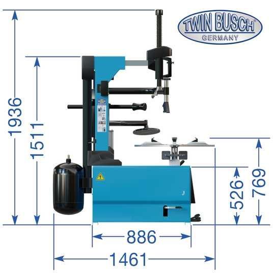 Шиномонтажный станок Twin Busch TW X-36 400V - купить в Украине