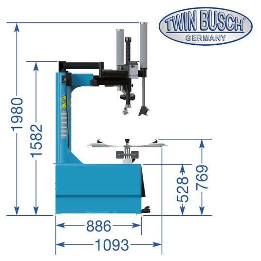 Купить Шиномонтажный станок Twin Busch TW X-98 230V TWX-98 в