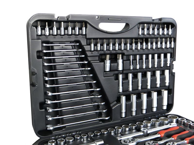 Набор инструментов 216 PC 1/4" 3/8" 1/2" LuxSTO HS234121 фото