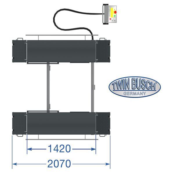 Підіймач нoжиці Twin Busch TWS35-10E-G TWS35-10E-G фото Підіймач нoжиці Twin Busch TWS35-10E-G TWS35-10E-G фото