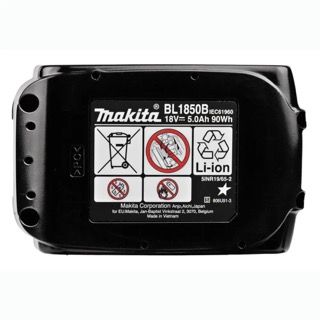 Аккумулятор Li-ion Makita 18V 5Ah  LXT BL1850B BL1850B фото