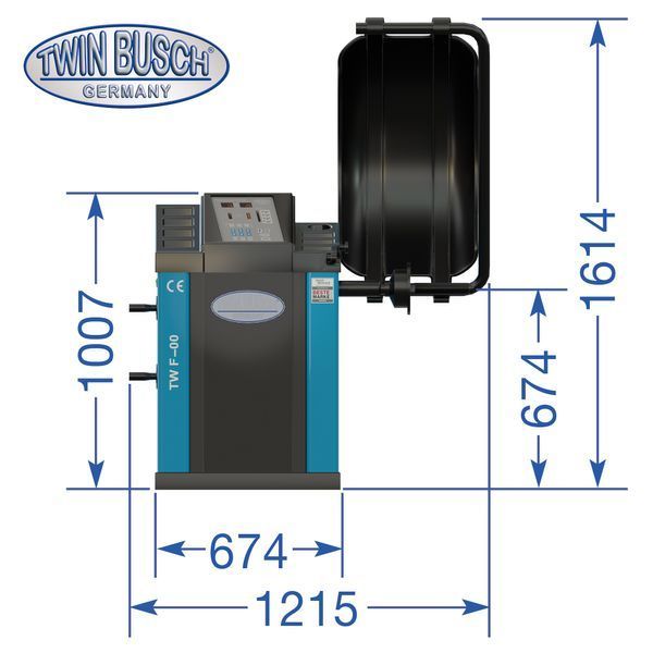 Balancing stand Twin Busch TW F-00 230V