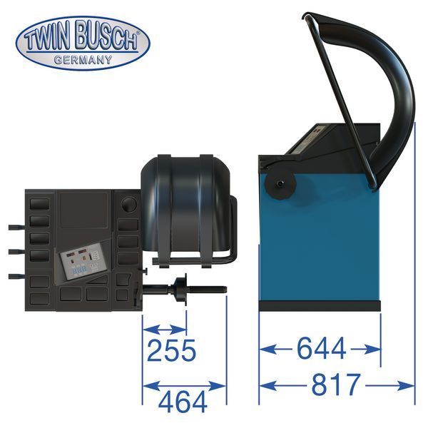 Balancing stand Twin Busch TW F-00 230V