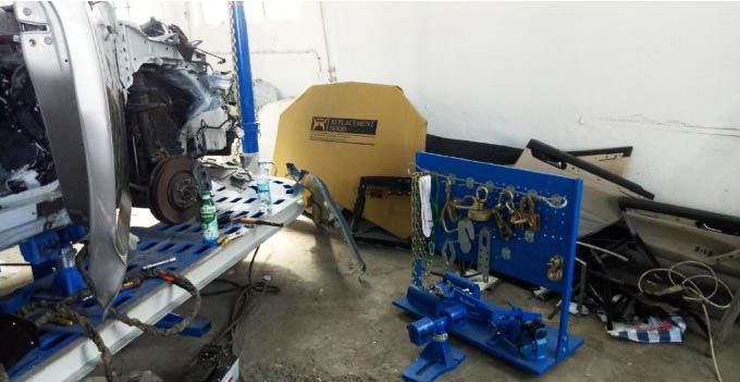 ShiningBerg Auto Body Frame Machine (Straightening Bench) 5.8 m
