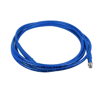 Cyan hose set from pantograph to gun 5.6m