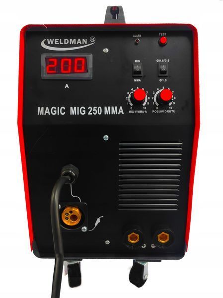 Weldman Magic Mig 250 semi-automatic welding machine
