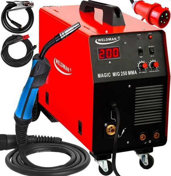 Weldman Magic Mig 250 semi-automatic welding machine