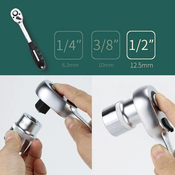 Шестигранная торцевая головка 1/2" LAOA 11 мм LA151911 фото