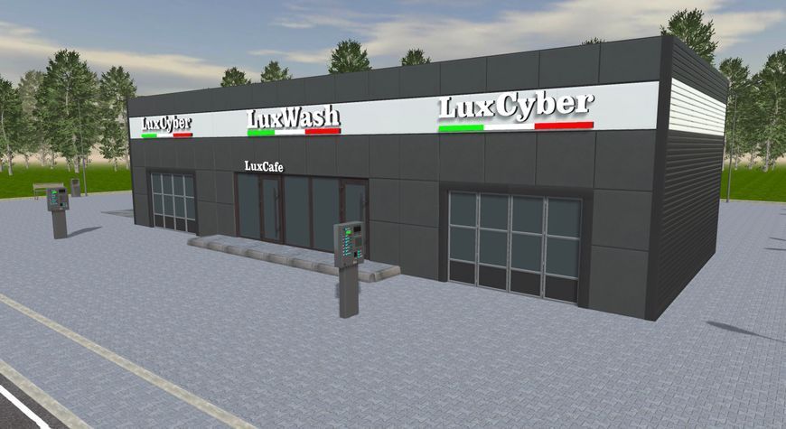 Автоматична роботизована безконтактна мийка LuxCyber LuxCyber фото Автоматична роботизована безконтактна мийка LuxCyber LuxCyber фото