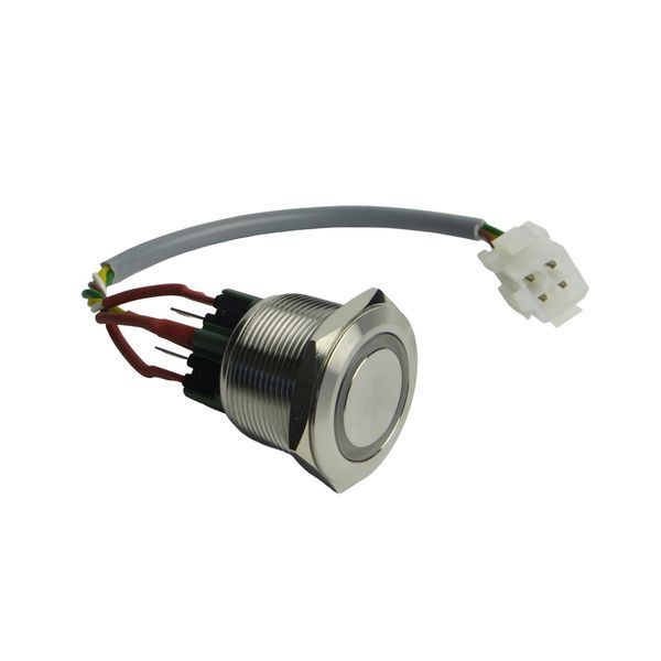 Illuminated Control Button, Mechanical, Red (Standart, Lite, LED, Sensor)
