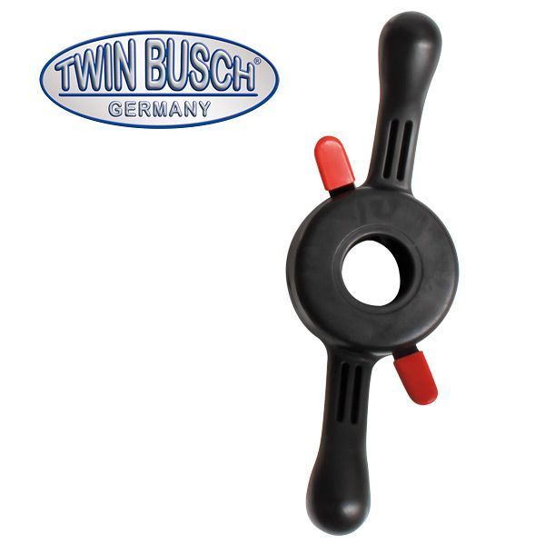 Quick release nut suitable for TWIN BUSCH balancing stands with a shaft diameter of 40 mm