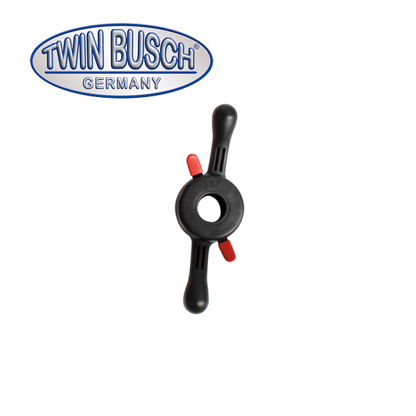 Quick release nut suitable for TWIN BUSCH balancing stands with a shaft diameter of 40 mm