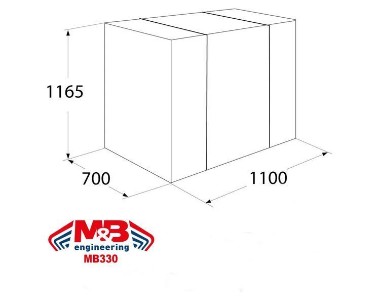 M&B Engineering MB330 XL line Balancing machine