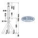 7.5 t Axle Stand Twin Busch TW575-USB