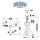7.5 t Axle Stand Twin Busch TW575-USB