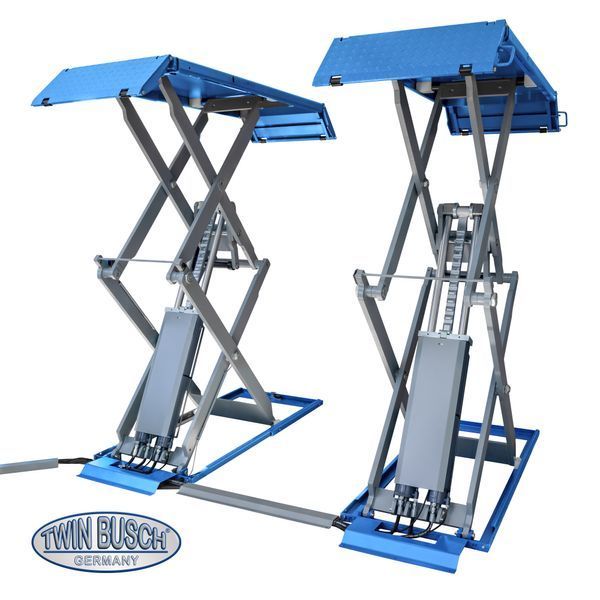 Twin Busch Scissor Lift TWS35-20E