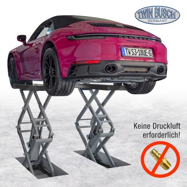 Twin Busch TWS3-18UE-G scissor lift