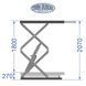 Twin Busch TWS3-18UE-G scissor lift