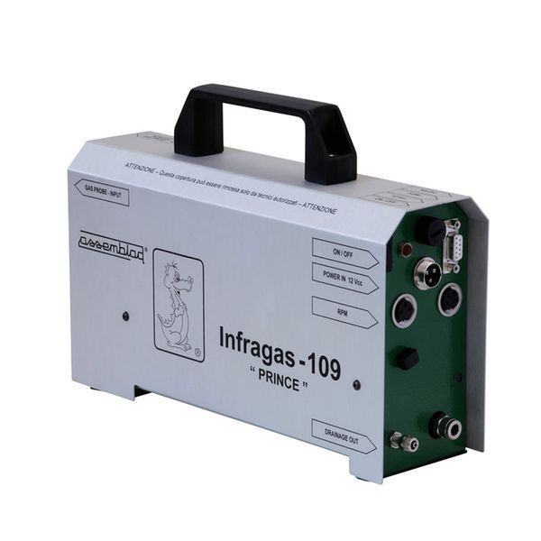 Exhaust gas analyzer for vehicles, INFRAGAS-109, 4-gas ASSEMBLAD