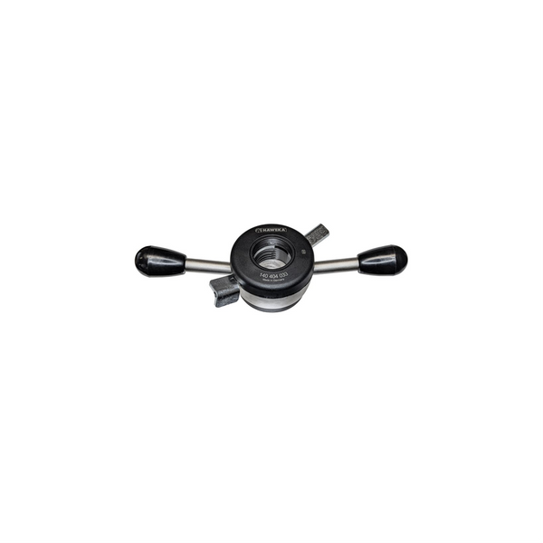 Metal Haweka ProGrip quick-clamp nut M40×8 for Hunter balancing stand