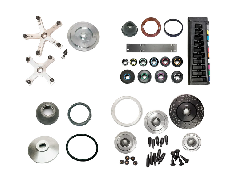 Super set of cones and adapters for HDE Hunter load balancing stands