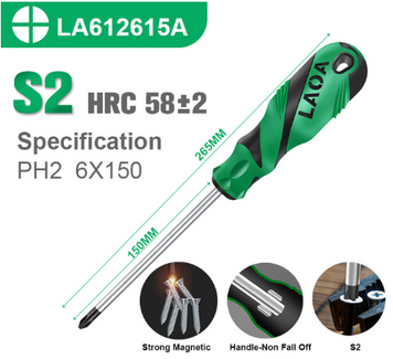 Phillips screwdriver 6*150