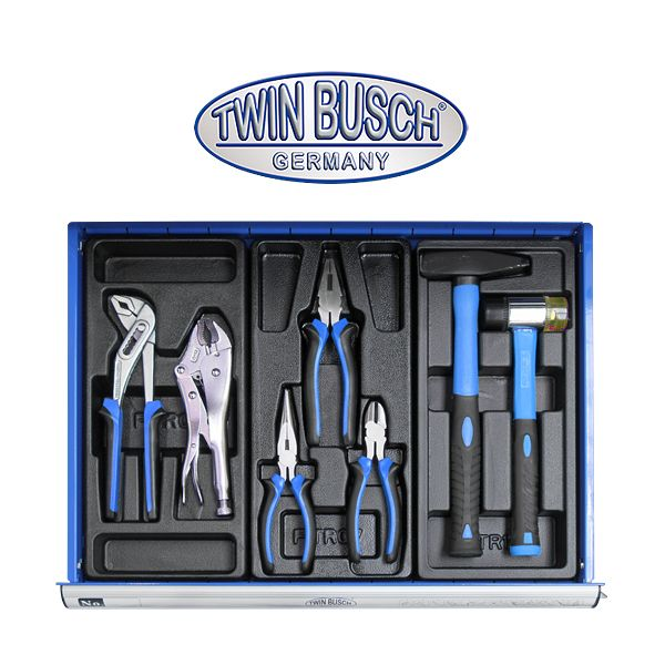 Візок для інструментів Twin Busch TW 014 G наповнений інструментами TW-014-G фото