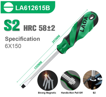 Flat screwdriver 6*150