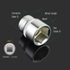 LAOA 1/2" hex socket 24 mm
