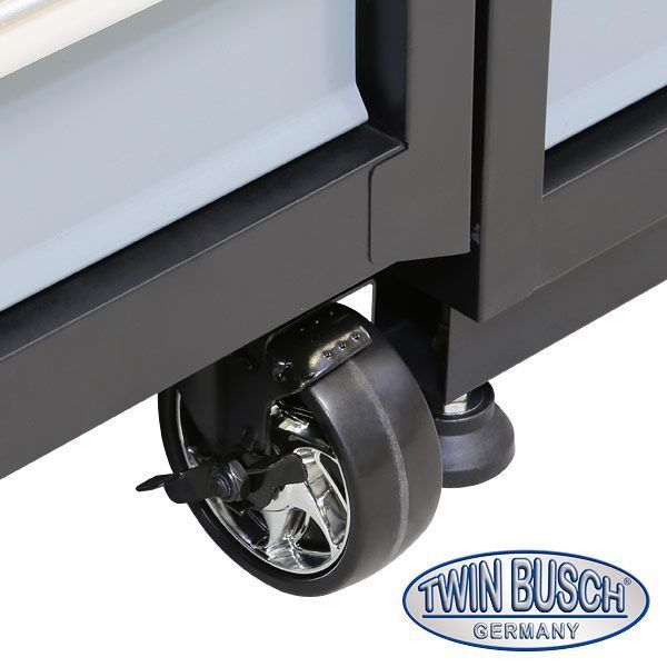 Professional work furniture system for Twin Busch service stations TWWS23