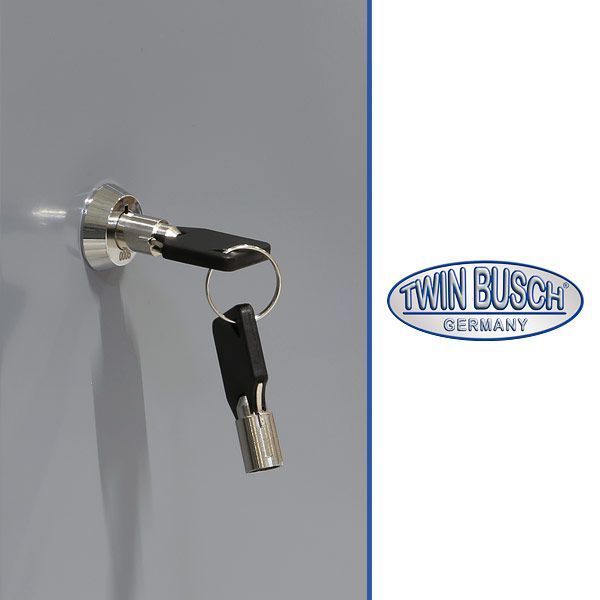 Professional work furniture system for Twin Busch service stations TWWS23