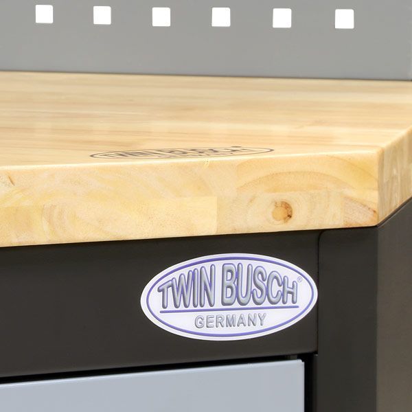 Professional work furniture system for Twin Busch service stations TWWS2C