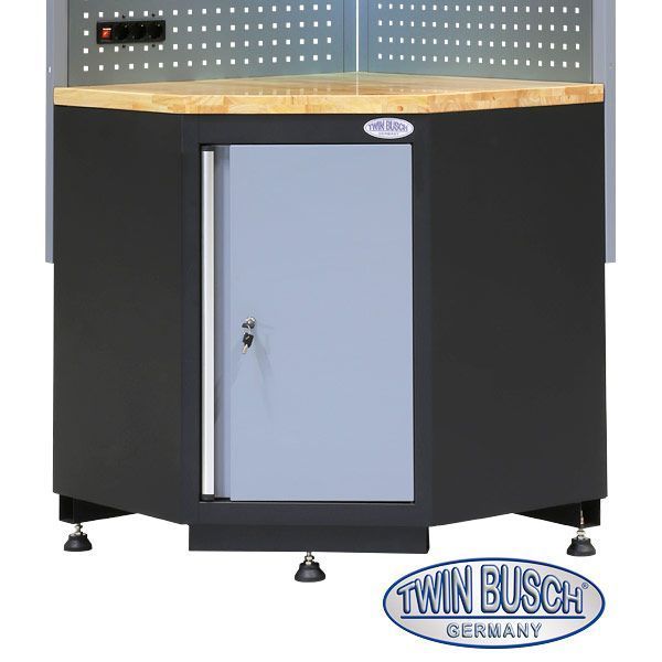 Professional work furniture system for Twin Busch service stations TWWS2C