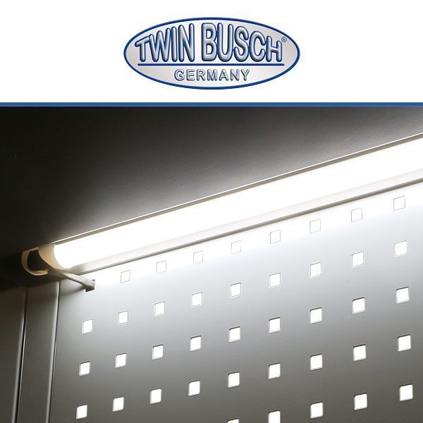 Professional work furniture system for Twin Busch service stations TWWS2C