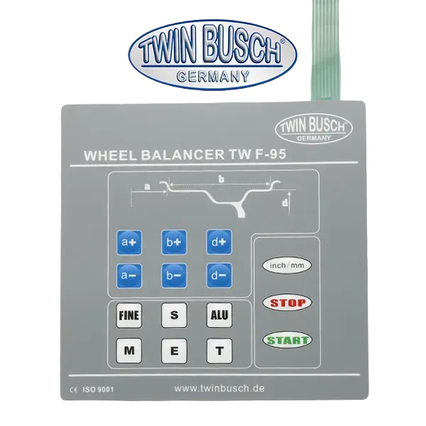 Membrane keyboard for TwinBusch TWF-95 balancing stand