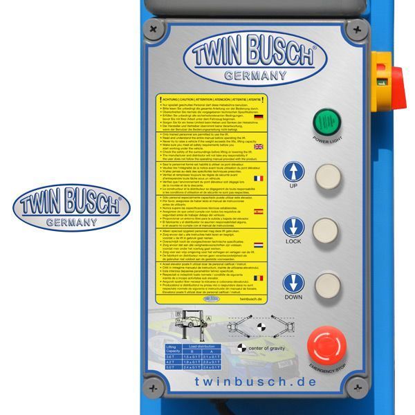 Подъемник Twin Busch TW 242 PE B4.3 4.2 т 380V TW242PEB4.3 фото Подъемник Twin Busch TW 242 PE B4.3 4.2 т 380V TW242PEB4.3 фото