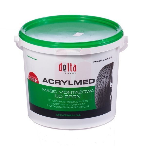 Tire mounting paste with sealant ACRYLMED Green 4 kg