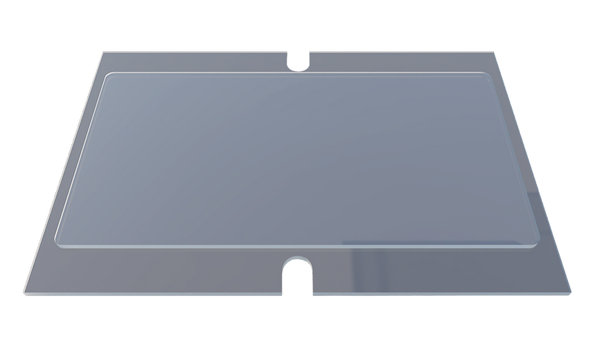 Protective Glass for Bill Acceptor Shutter, 5 mm LuxWash (Lite, LED, Sensor)