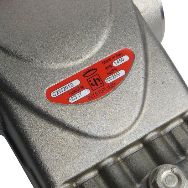 INTERPUMP C2W2012 High-Pressure Pump
