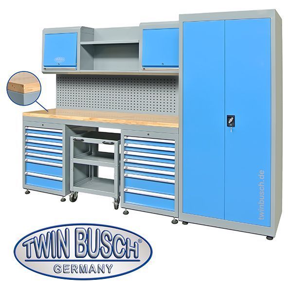 Professional work furniture system for service stations Twin Busch TWWS28