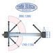 Підіймач Twin Busch 4.2 т - BASIC LINE - GREY-Line 230V TW242M-230-G фото 9