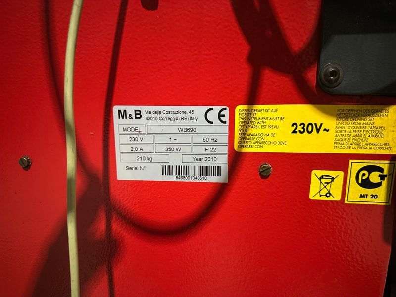 M&B Engineering WB690 Truck Balance Stand 220V