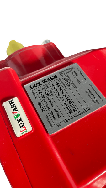 Помпа высокого давления LuxWash NMT 15.20 LWNMT0015200 фото