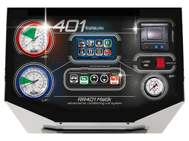 TopAuto RR 401 Hi-TechСтанція заправки кондиціонерів  WRR4010000 фото
